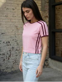 Koszulka Staff ti pink & stripes