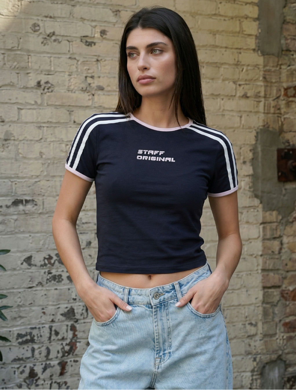 Koszulka Staff re navy