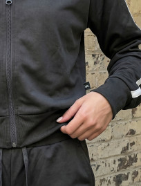 Komplet olimpijka + spodenki Staff ir dark gray