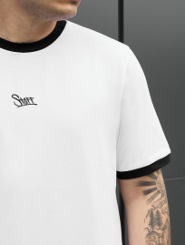 Komplet koszulka + spodenki Staff uni black & white logo