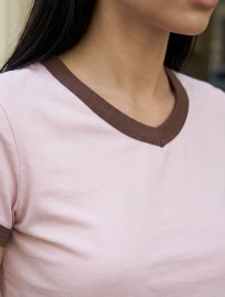 Komplet koszulka + spodenki Staff he light pink & brown