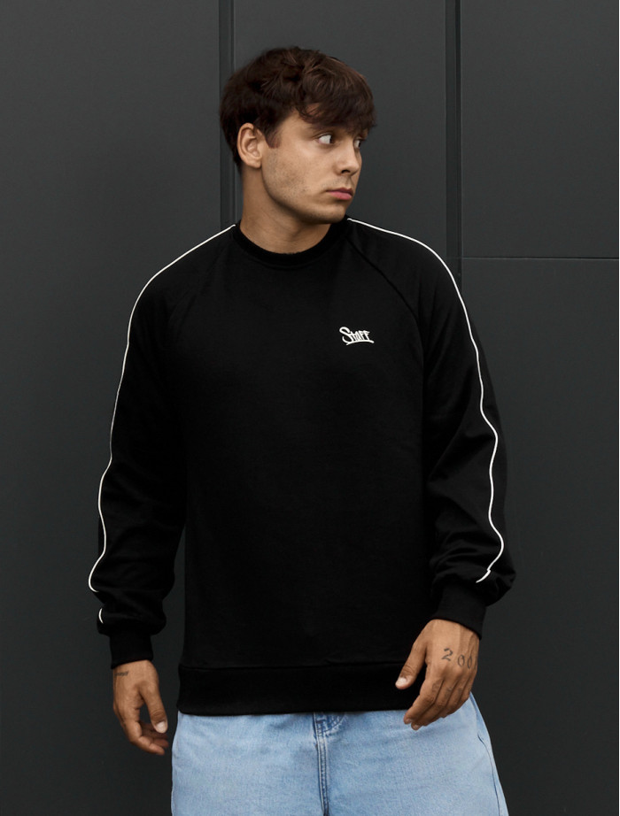 Bluza Staff black logo reflective