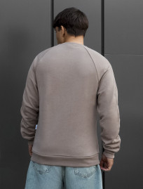 Bluza Staff beige logo reflective