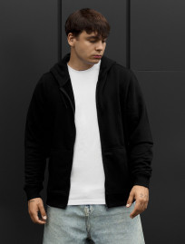 Bluza Staff vi zip black