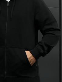 Bluza Staff vi zip black