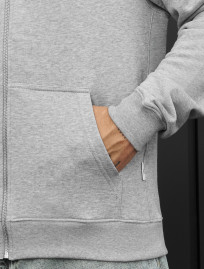 Bluza Staff vi zip gray melange