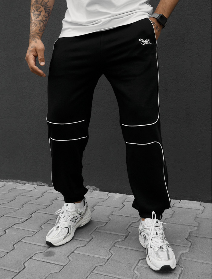 Spodnie dresowe Staff en black reflective