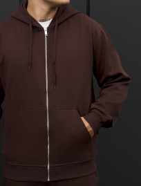 Dres Staff wl zip dark brown
