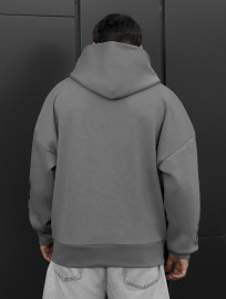 Bluza Staff gray belief oversize fleece