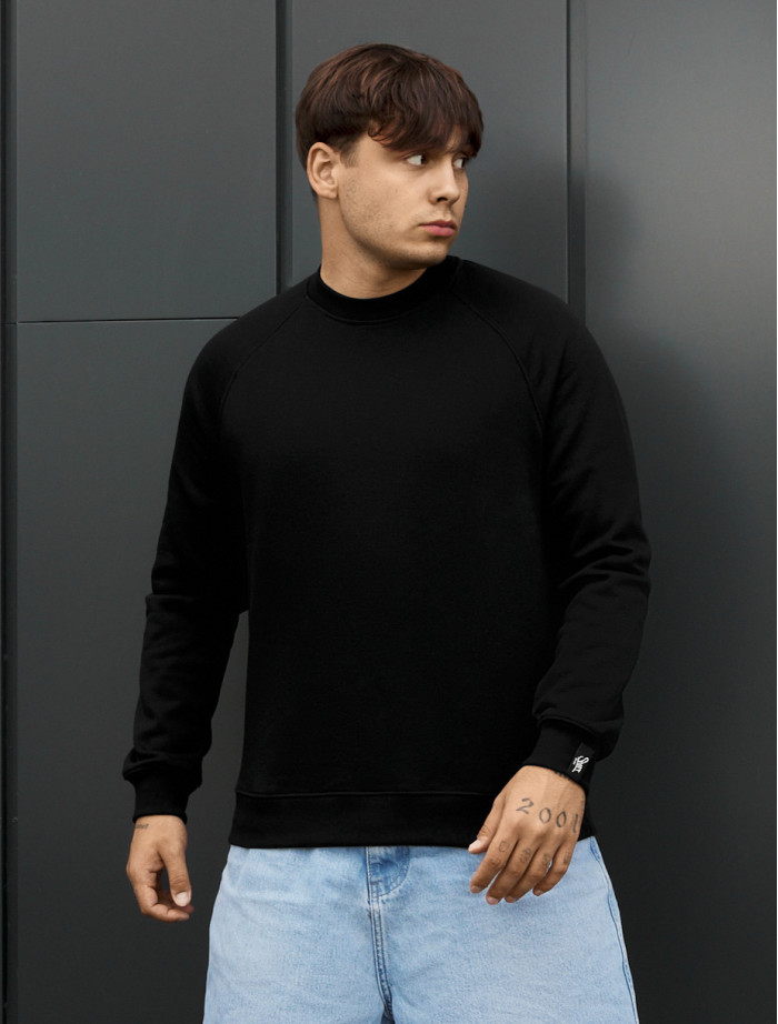 Bluza Staff basic black fleece