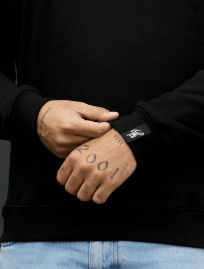 Bluza Staff basic black fleece