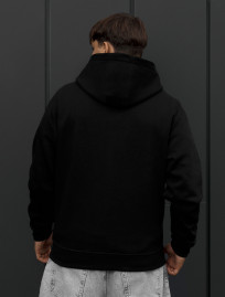 Bluza Staff zip black fleece