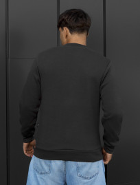 Bluza Staff logo dark gray reflective fleece