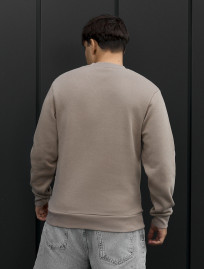 Bluza Staff logo beige reflective fleece