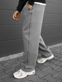 Spodnie dresowe Staff kl gray fleece