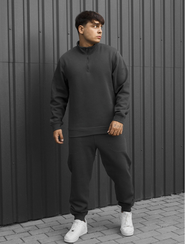 Dres Staff zeu dark gray fleece