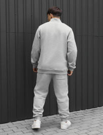 Dres Staff zeu gray melange fleece