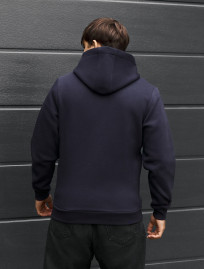 Bluza Staff vi zip logo navy fleece