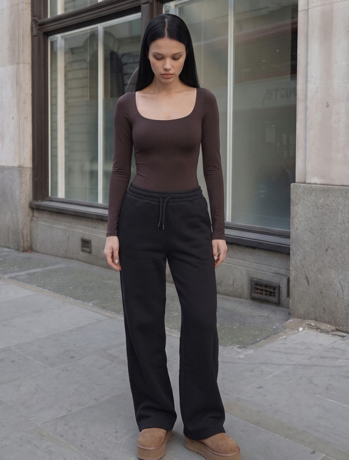 Spodnie Staff ril black fleece