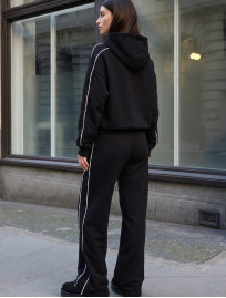 Dres Staff rul zip black oversize fleece
