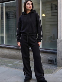 Dres Staff rul zip black oversize fleece