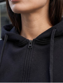 Dres Staff rul zip black oversize fleece