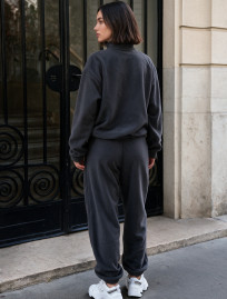 Dres Staff lio dark gray oversize fleece