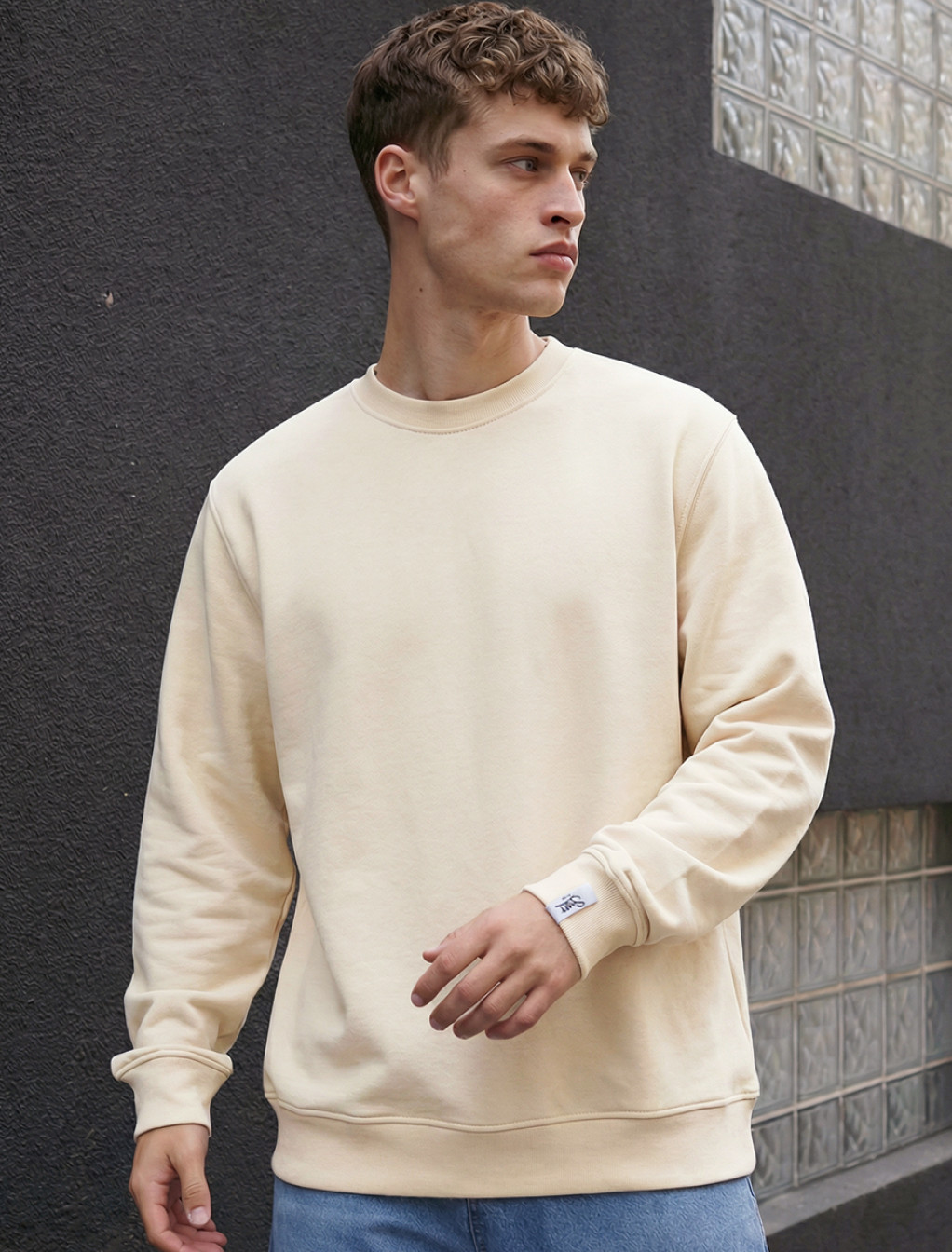 Bluza Staff basic milk