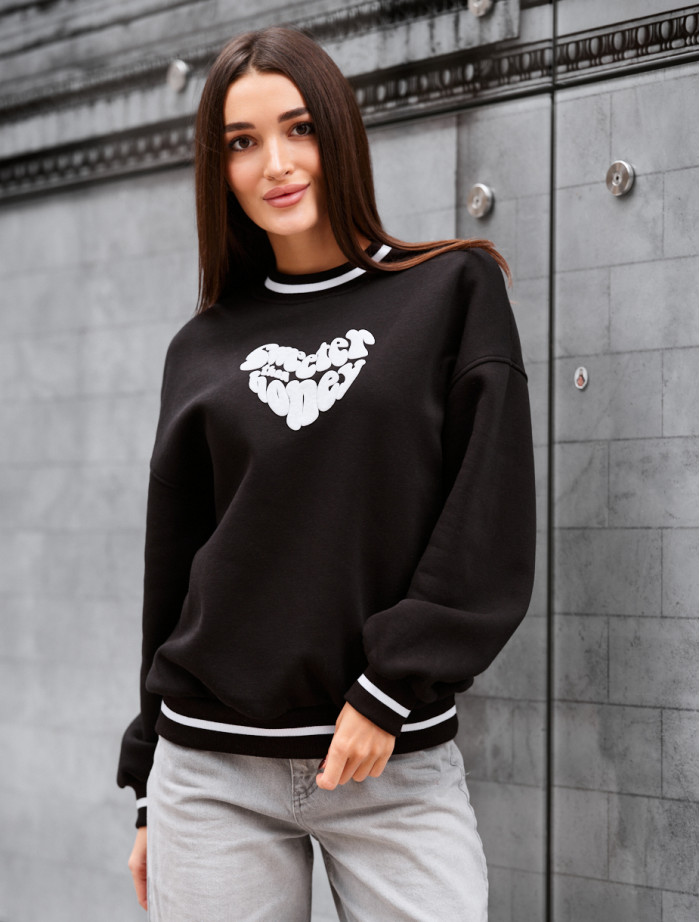 Bluza Staff black fleece