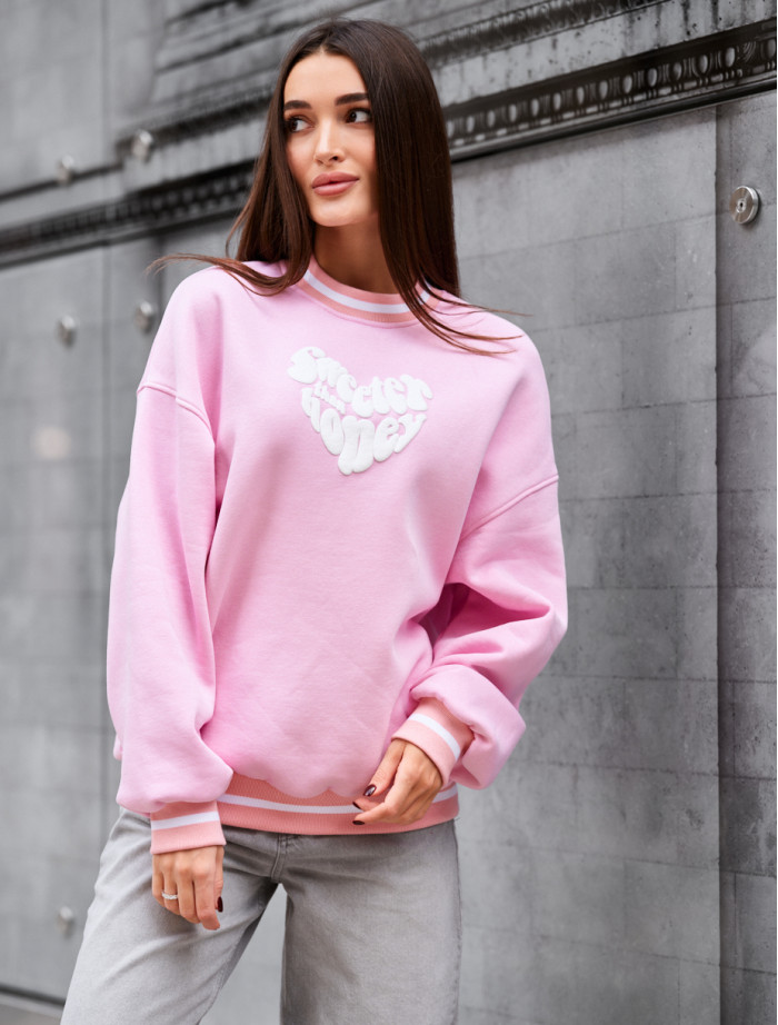 Bluza Staff pink fleece