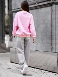 Bluza Staff pink fleece