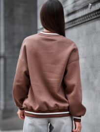 Bluza Staff brown fleece