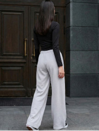 Spodnie dresowe Staff mon light gray