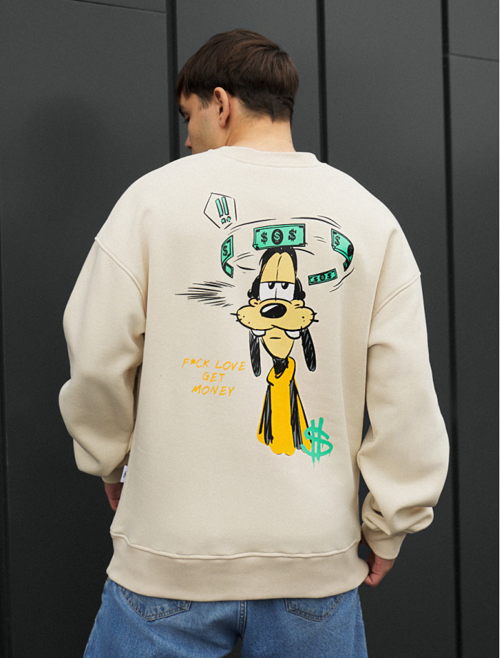 Bluza Staff get money oversize fleece