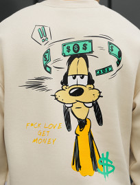 Bluza Staff get money oversize fleece