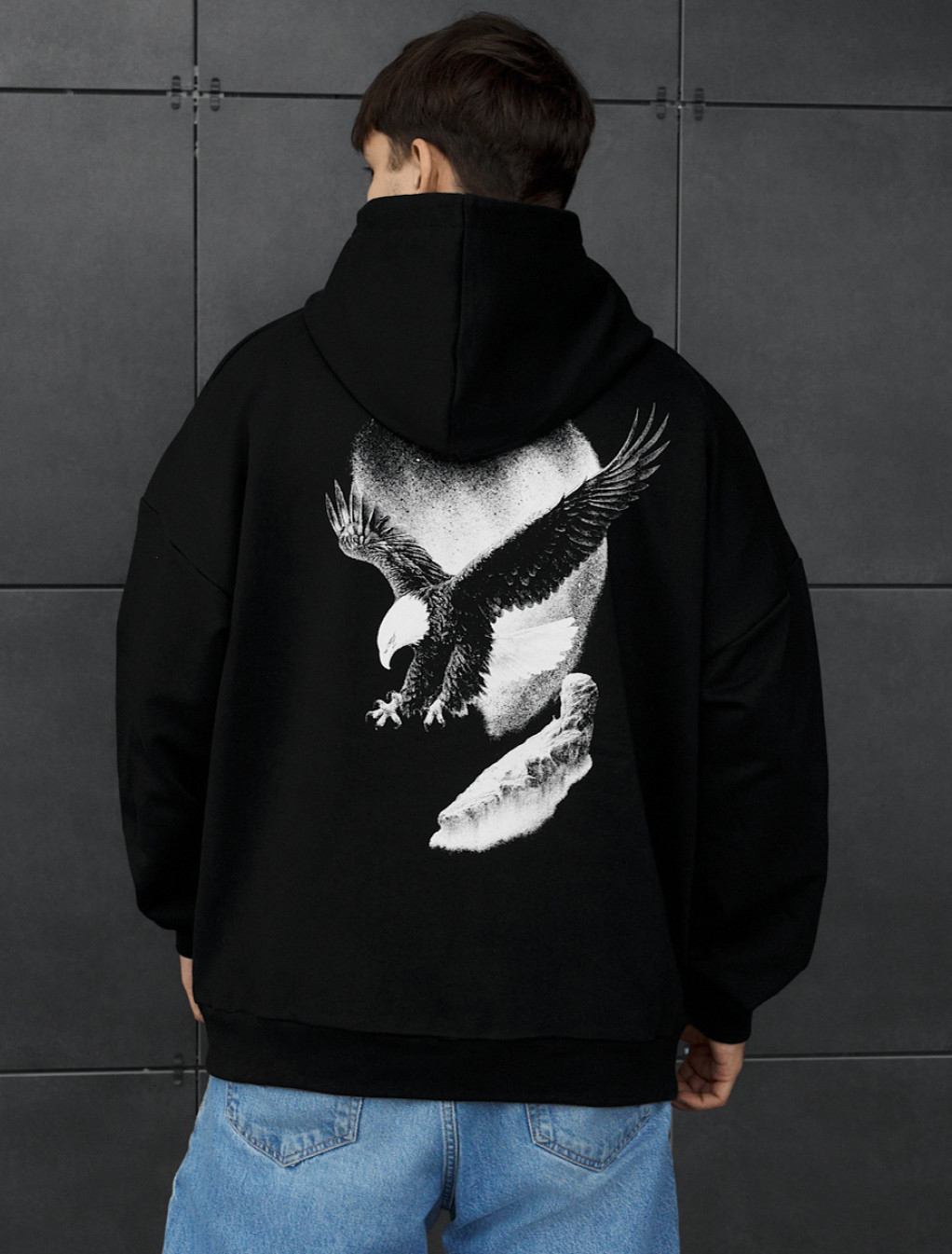 Bluza Staff eagle oversize