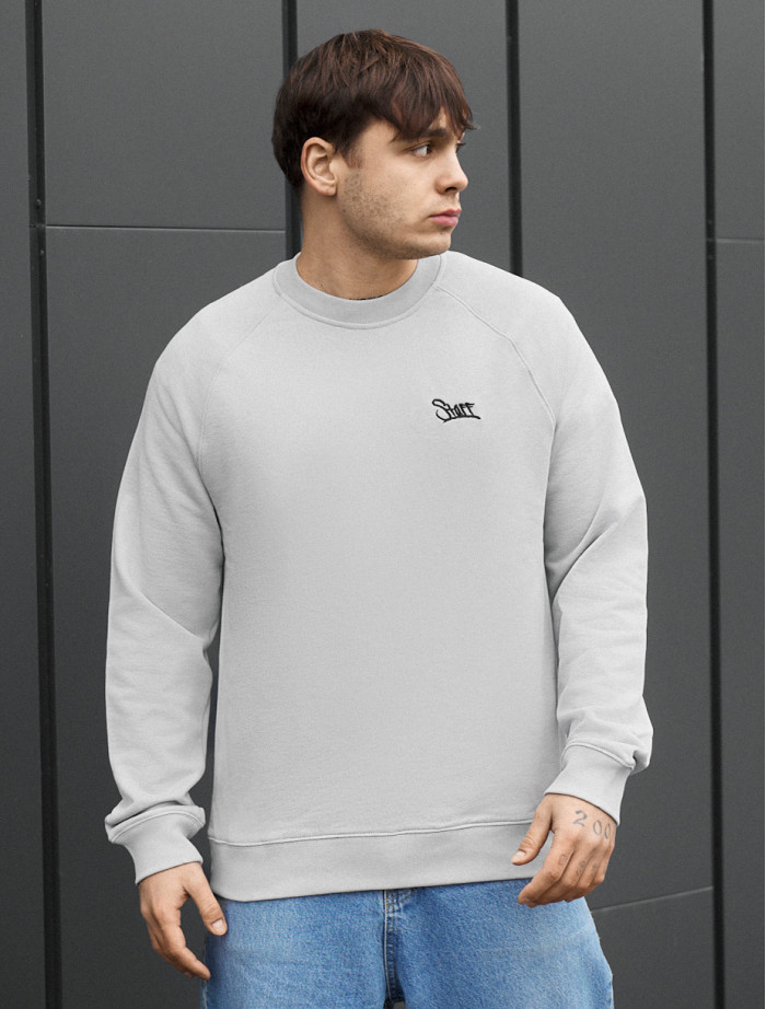 Bluza Staff light gray logo