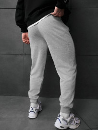 Spodnie dresowe Staff rol gray melange