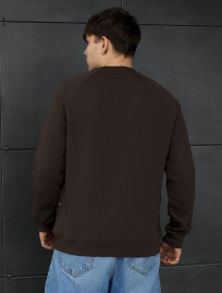 Bluza Staff dark brown logo