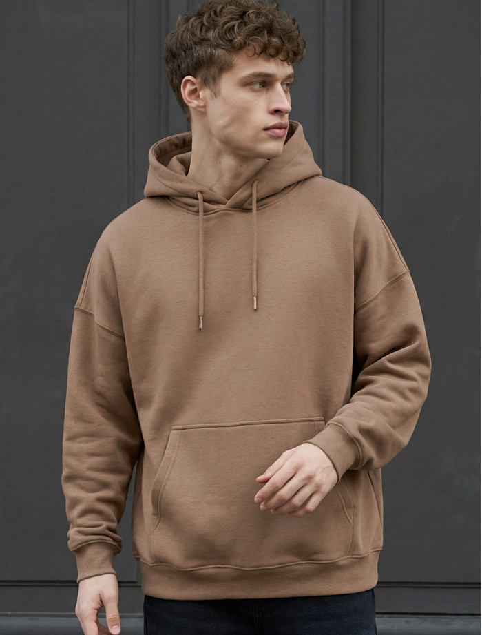 Bluza Staff brown oversize