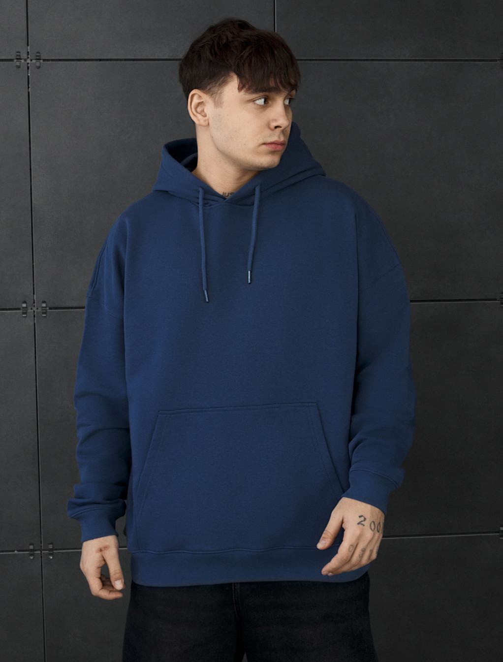 Bluza Staff navy oversize