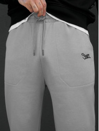 Spodnie dresowe Staff al logo light gray