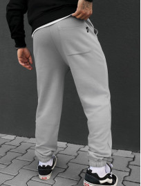 Spodnie dresowe Staff al logo light gray