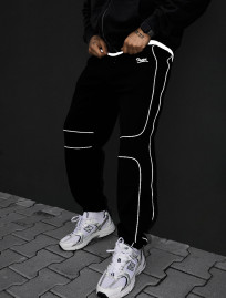 Spodnie Staff en black reflective