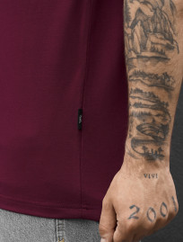 Koszulka Staff dark bordo