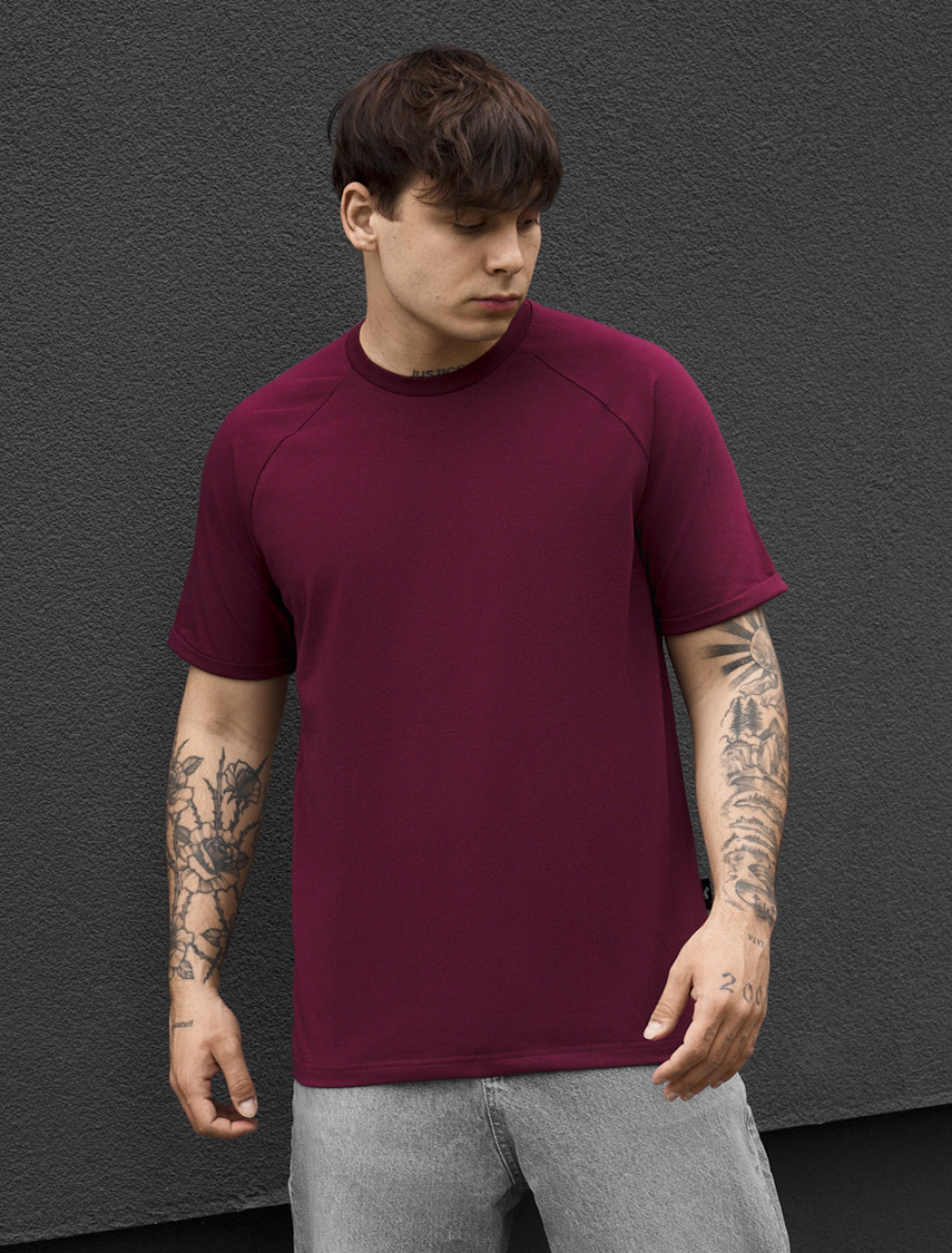 Koszulka Staff dark bordo