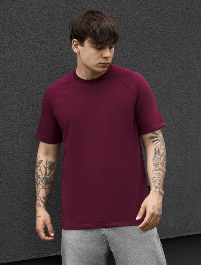 Koszulka Staff dark bordo