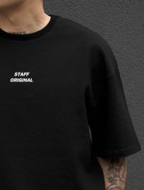 Komplet koszulka + spodenki Staff no black oversize