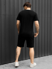 Komplet koszulka + spodenki Staff pro black