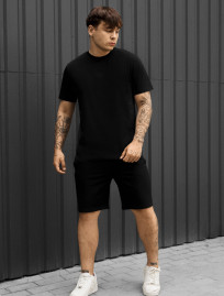 Komplet koszulka + spodenki Staff pro black